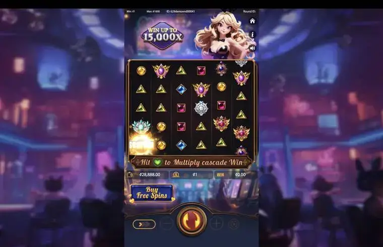 Ảnh giao diện chính game Bunny VIP Night (Kingmidas #KM-SLOT-024) (slot) chơi tại LC79