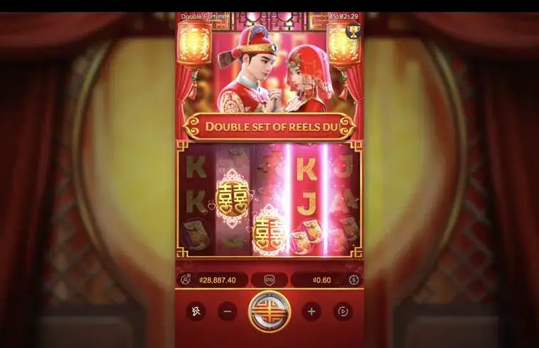Ảnh giao diện chính game Double Fortune (slot PG) chơi tại LC79