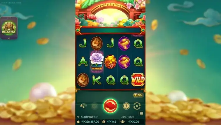 Ảnh màn hình gameplay game BlossomOfWealth (slot JDB) chơi tại LC79