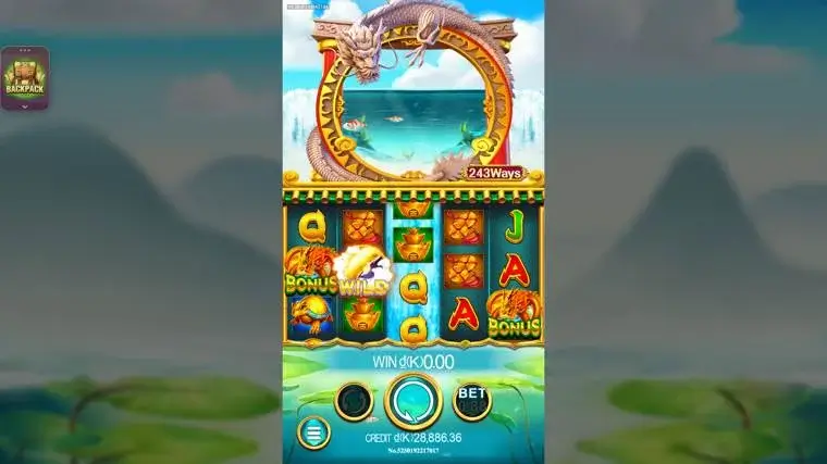 Ảnh bảng biểu tượng & tính năng game cách chơi dragons gate lc79 (slot) chơi tại LC79