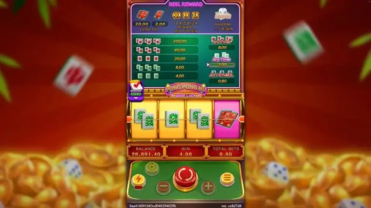 Ảnh bảng biểu tượng & tính năng game cách chơi pong pong hu lc79 (slot) chơi tại LC79
