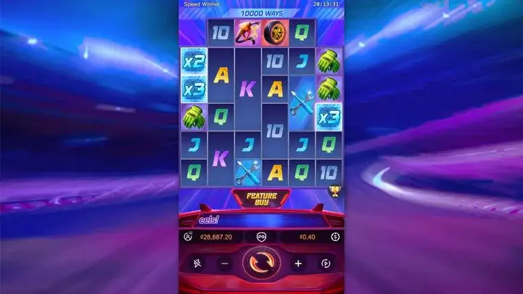 Ảnh bảng biểu tượng & tính năng game cách chơi speed winner lc79 (slot) chơi tại LC79